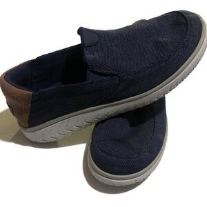 Clarks Men's RelaxLite Step Loafers Navy Sz 11